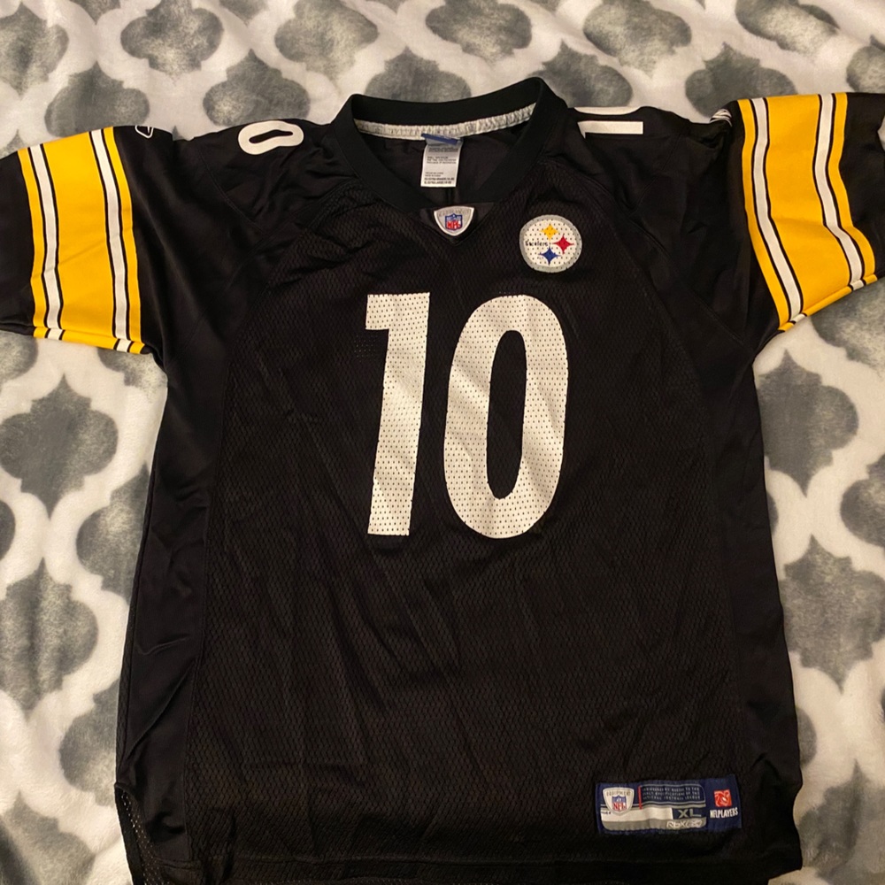 ** CALLING STEELER NATION** NFL Hall of Famer Santonio Holmes Classic Jersey!!!!